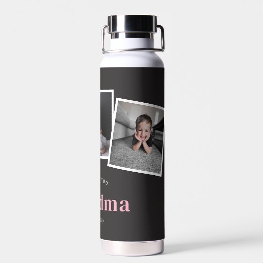 So geliebte EDITABLE FARBFLASCHE Trinkflasche (Rückseite)