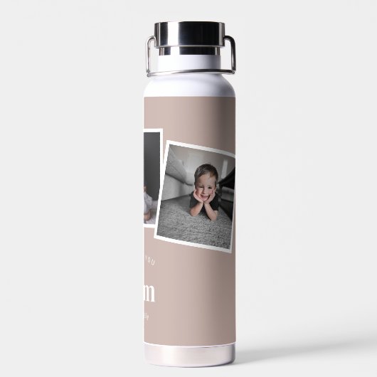 So geliebte EDITABLE FARBFLASCHE Trinkflasche (Rückseite)