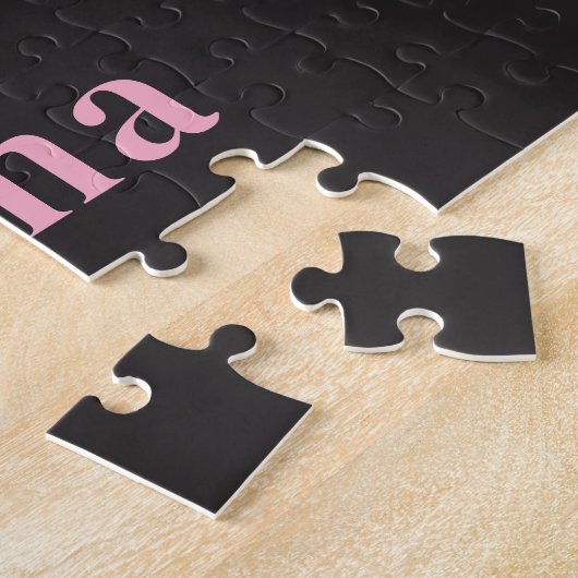 So geliebtes EDITABLE FARBRÄUDE Personalisiert Puzzle (Seite)