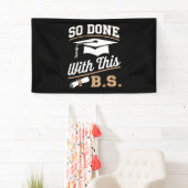 So gemacht mit diesem BS Bachelors Graduate Abschl Banner (Insitu)