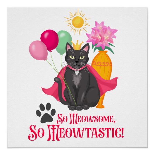 So gemein, so Meowtastisch! Poster (Vorderseite)