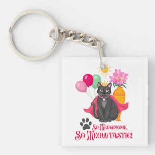 So gemein, so Meowtastisch! Schlüsselanhänger