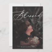 so gesegnet feiertagskarte (Vorderseite)