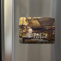 So gesegnet | Glitz Imitats Glitzer Foto Overlay