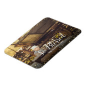 So gesegnet | Glitz Imitats Glitzer Foto Overlay Magnet (Linke Seite)