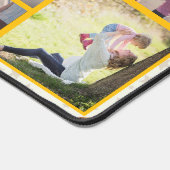 So gesegnet, so dankbar Foto Collage Desk Mat Schreibtischunterlage (Ecke)