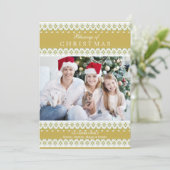 So gesegnete Urlaubskarte Feiertagskarte (Stehend Vorderseite)