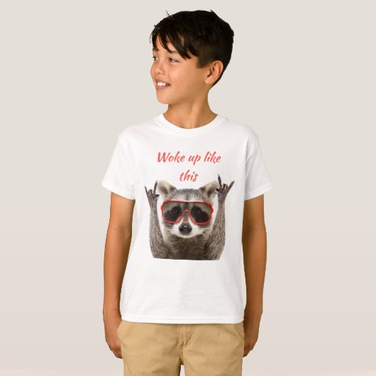 So geweckt wie dieser T - Shirt (Vorne ganz)