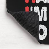 So glücklich bin ich heute 44. Funny Birthday Gesc Mousepad (Ecke)