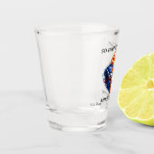 So glücklich, dass du gekommen bist schnapsglas (Links)