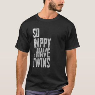 So glücklich, dass ich Zwillinge habe Vintage T-Shirt