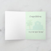 So glücklich für Sie Karte (Innenseite)