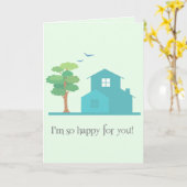 So glücklich für Sie Karte (Gelbe Blume)