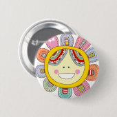 So glücklich sein button (Vorne & Hinten)