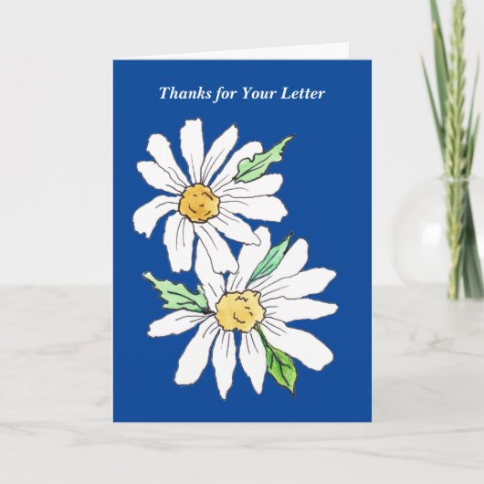 so glücklich von Ihnen zu hören Karte (Vorderseite)