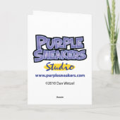 So glücklich wie eine Muschel Karte (Rückseite)