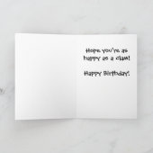 So glücklich wie eine Muschel Karte (Innenseite)