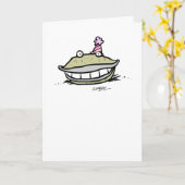 So glücklich wie eine Muschel Karte (Gelbe Blume)