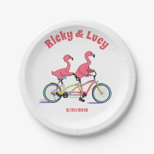 So glücklich zusammen pappteller (Vorderseite)