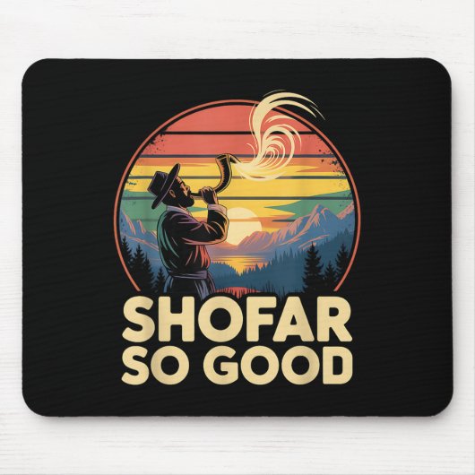 So gut Funny Rosh Hashanah jüdischen Holiday Sho F Mousepad (Vorne)