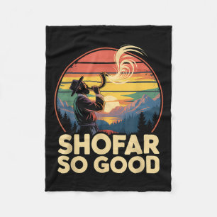 So gut lustiges Rosh Hashanah jüdischer Feiertag S Fleecedecke