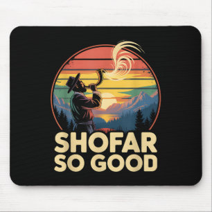So gut lustiges Rosh Hashanah jüdischer Feiertag S Mousepad