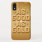 So gut wie Gold-Phone-Fall Case-Mate iPhone Hülle (Rückseite)