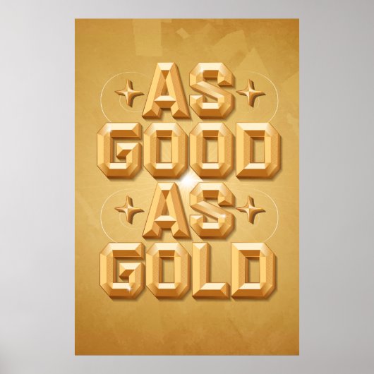So gut wie Gold Poster (24x36) (Vorne)