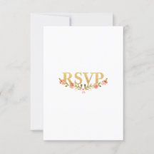 So haben Sie die RSVP-Karte für Blumenzehen und ha