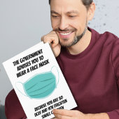 So hässlich Sie brauchen eine Gesichtsmaske Geburt Karte