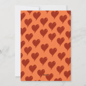 So heiß zusammen heiße Sauce Spiccard Feiertagskarte (Rückseite)