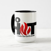 So heiße individuelle Name-Tasse Tasse (Vorderseite Links)