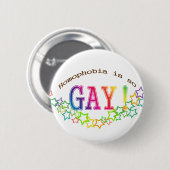 so homosexuell! button (Vorne & Hinten)