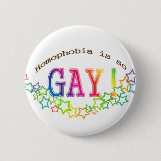 so homosexuell! button