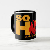 SO HOT benutzerdefinierte Tasse - wählen Sie Stil  (Vorderseite Links)