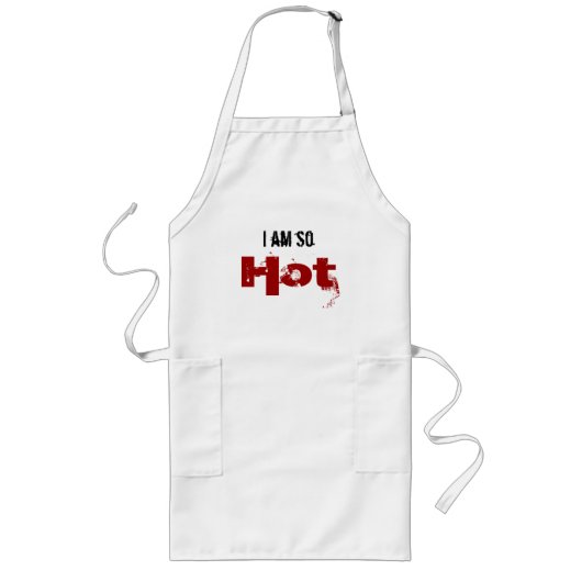 So Hot Graphics Lange Schürze (Vorne)