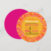 SO HÜBSCH DAISY Bat Mitzvah Einladung (Vorne/Hinten)