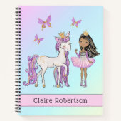 So Hübsch "My Unicorn" SchulNotebook Notizblock (Vorderseite)