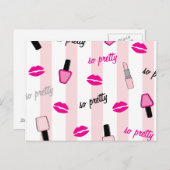 So Hübsch Postkarte (Vorne/Hinten)