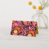 SO HÜBSCHE FRÜHSTÜCKSBAT Mitzvah SitzplatzEscortka Platzkarte (Rückseite)