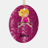 So hübsche personalisierte Gymnastik-Verzierungen Keramikornament (Rechts)