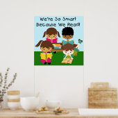 So intelligent, weil wir das Klassenzimmer-Poster  Poster (Küche)