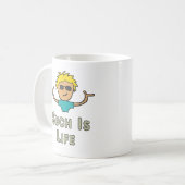 So ist das Leben Kaffeetasse (Vorderseite Links)