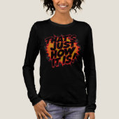 So Ist Es Einfach! Tri-Blend Shirt (Vorderseite)