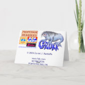 So ist es Ihr Geburtstag… Karte (Rückseite)