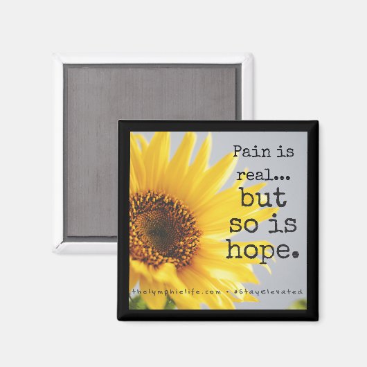 "So ist Hoffnung" Magnet (Vorderseite/Rückseite)