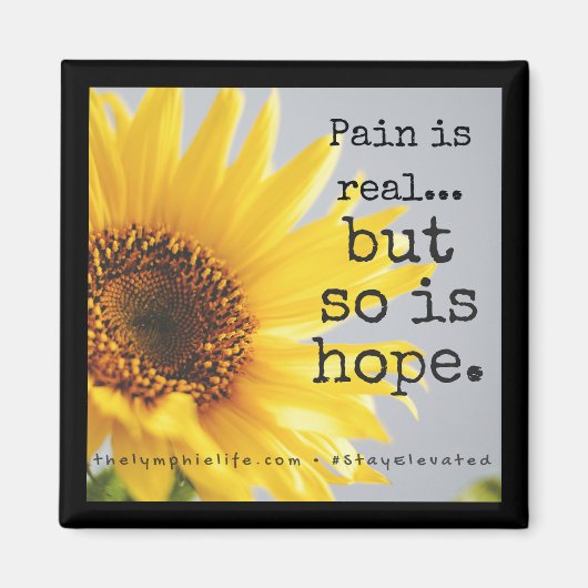 "So ist Hoffnung" Magnet (Vorne)