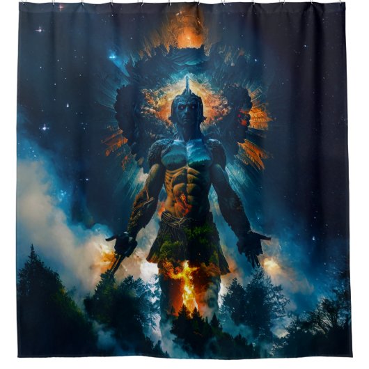 So It Begins Duschvorhang (Vorderseite)