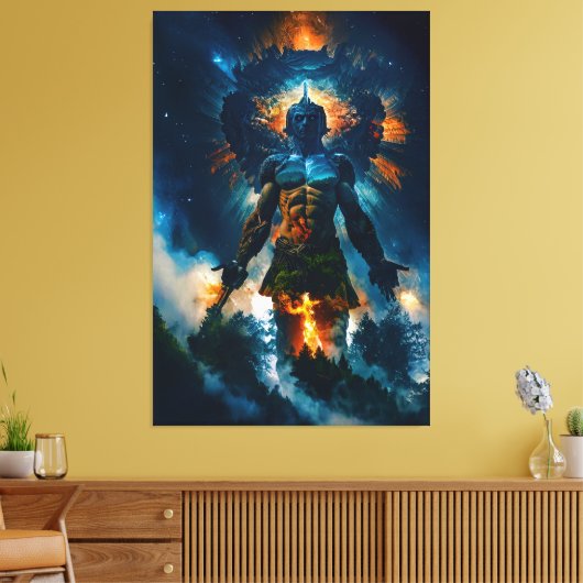 So It Begins Leinwanddruck (Insitu (Wohnzimmer))