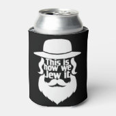 So jüdisch ist es - jüdisches Weihnachtsgeschenk Dosenkühler (Kanne Vorderseite)